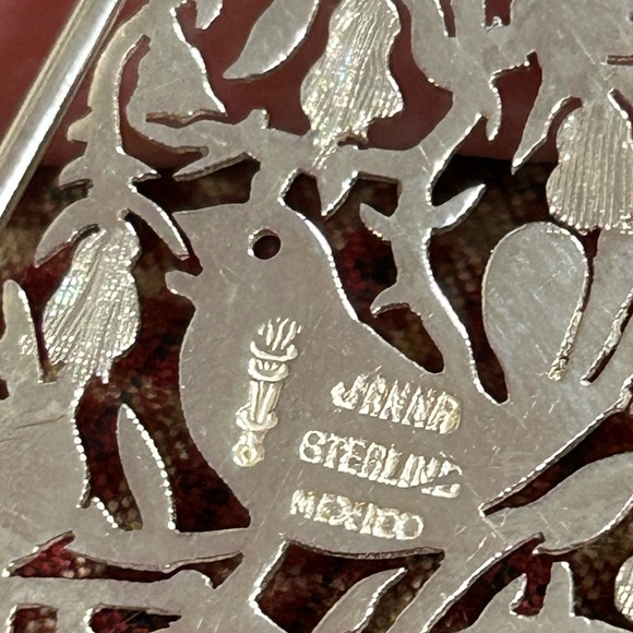 Artisan Bird Sterling Necklace - Picture 5 of 14